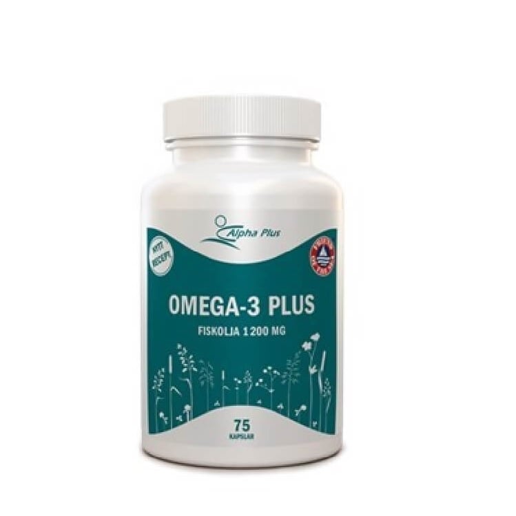 Omega Alpha Supplements 75 Capsules Alpha Plus
